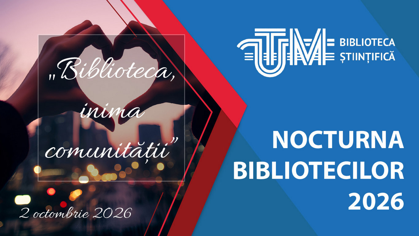 Nocturna Bibliotecilor 2026